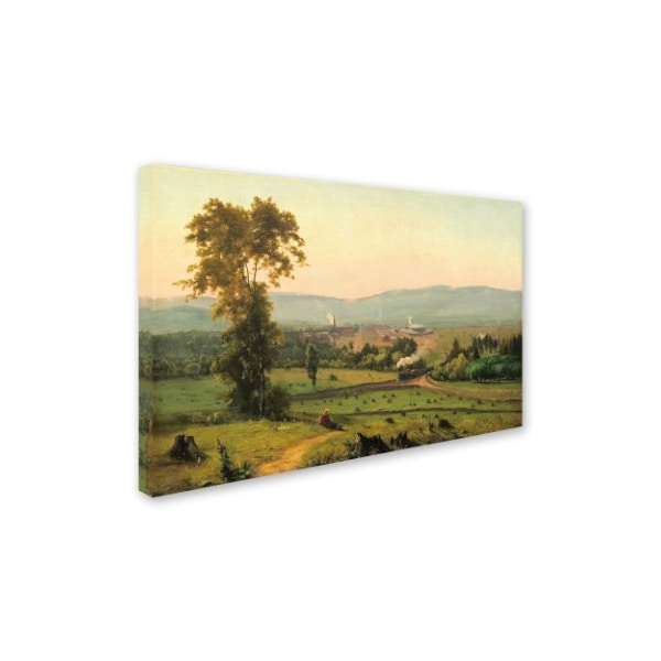 George Inness 'The Lackawanna Valley' Canvas Art,22x32